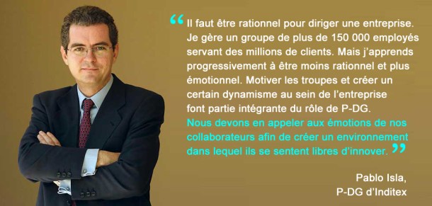 GANAR MAS PABLO ISLA ALVAREZ DE TEJERA consejero delegado de Inditex